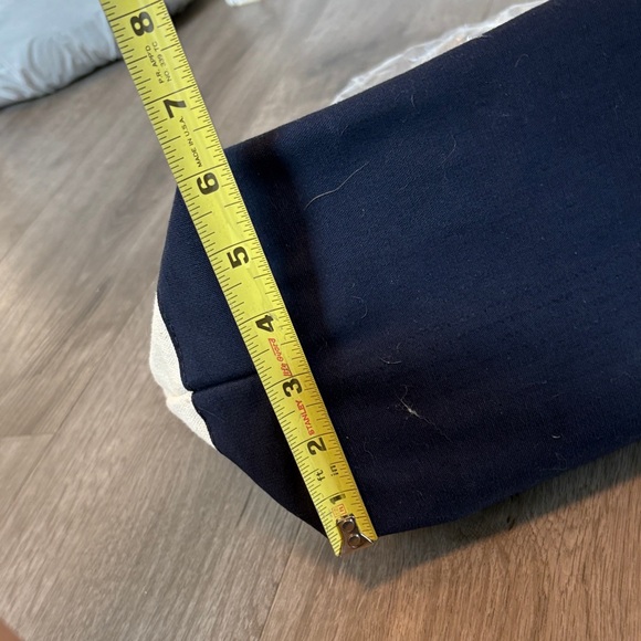 Canvas Tote Bag with Brown Handles - Picture 6 of 6